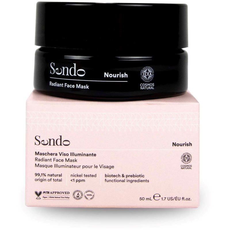 Sendo Nourish Radiant Face Mask освежаваща маска за лице