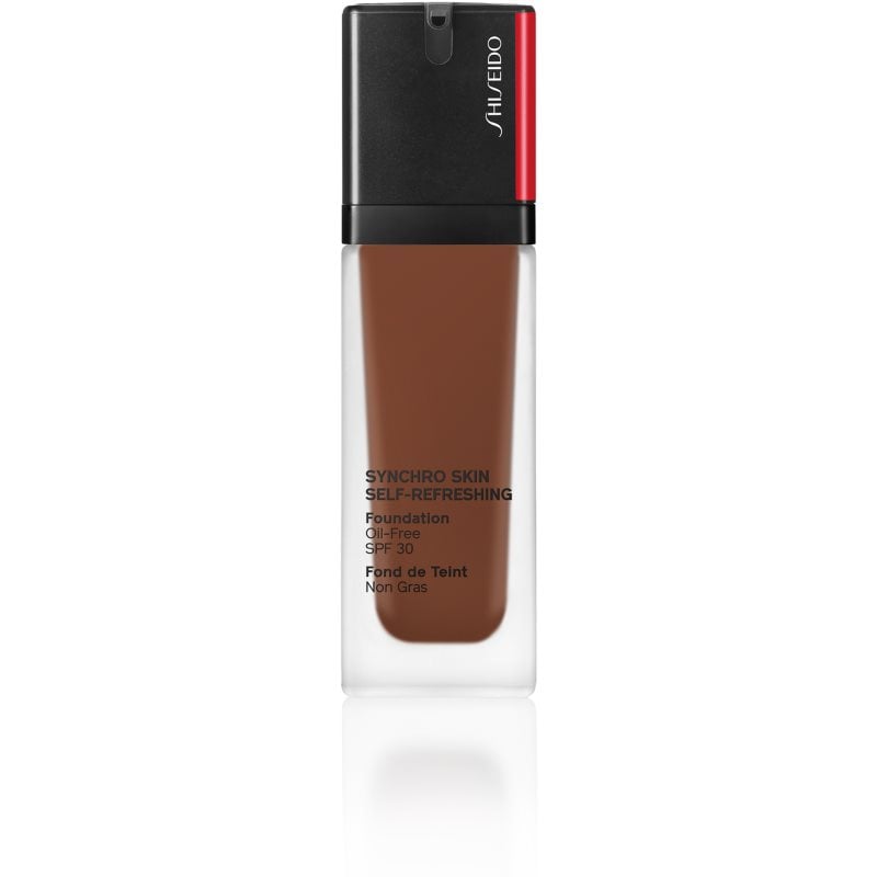 Shiseido Synchro Skin Self-Refreshing Foundation дълготраен фон дьо тен SPF 30 цвят 550 Jasper