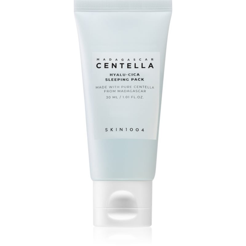SKIN1004 Madagascar Centella Hyalu-Cica Sleeping Pack усъвършенстваща и хидратираща нощна маска за лице за стягане на кожата
