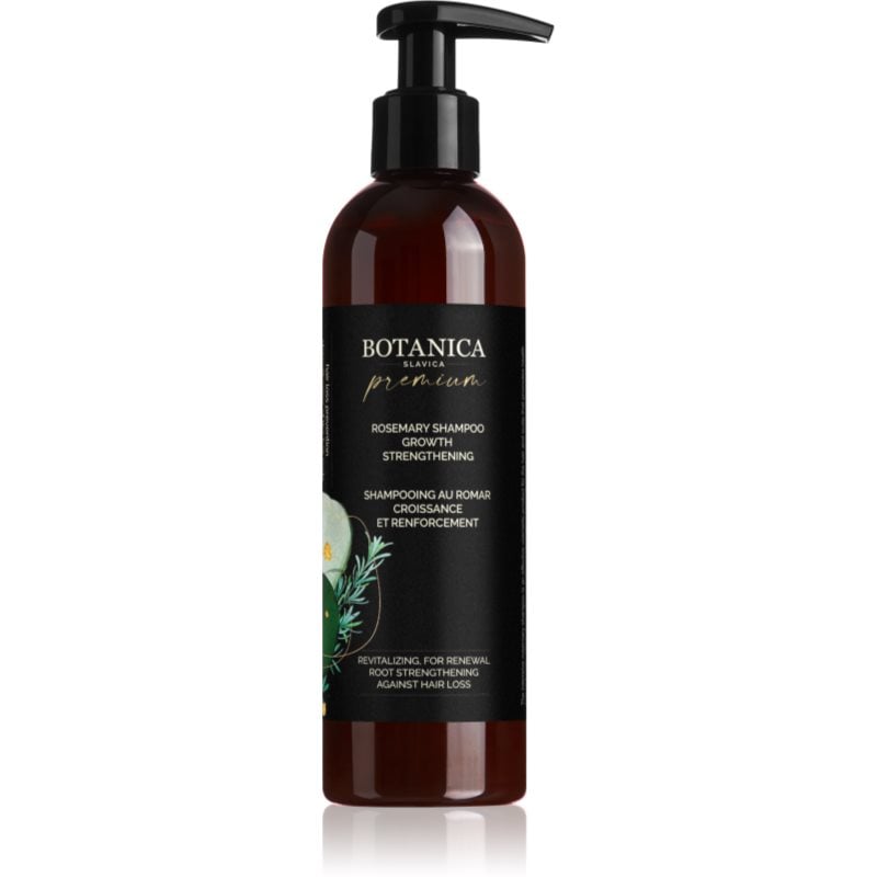 Soaphoria Botanica Slavica Rosemary Shampoo интензивен шампоан за растеж на косата и укрепване от корените
