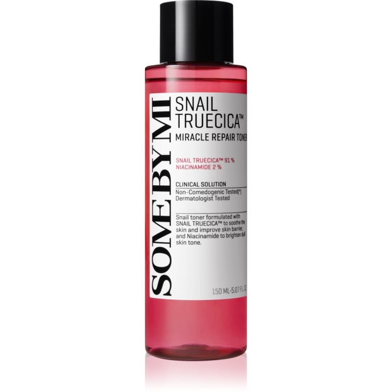 Some By Mi Snail Truecica Miracle Repair Toner регенериращ почистващ тоник за чувствителна кожа на лицето