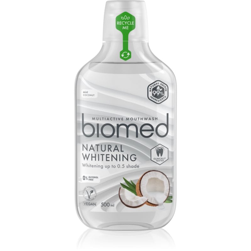 Biomed Natural Whitening вода за уста
