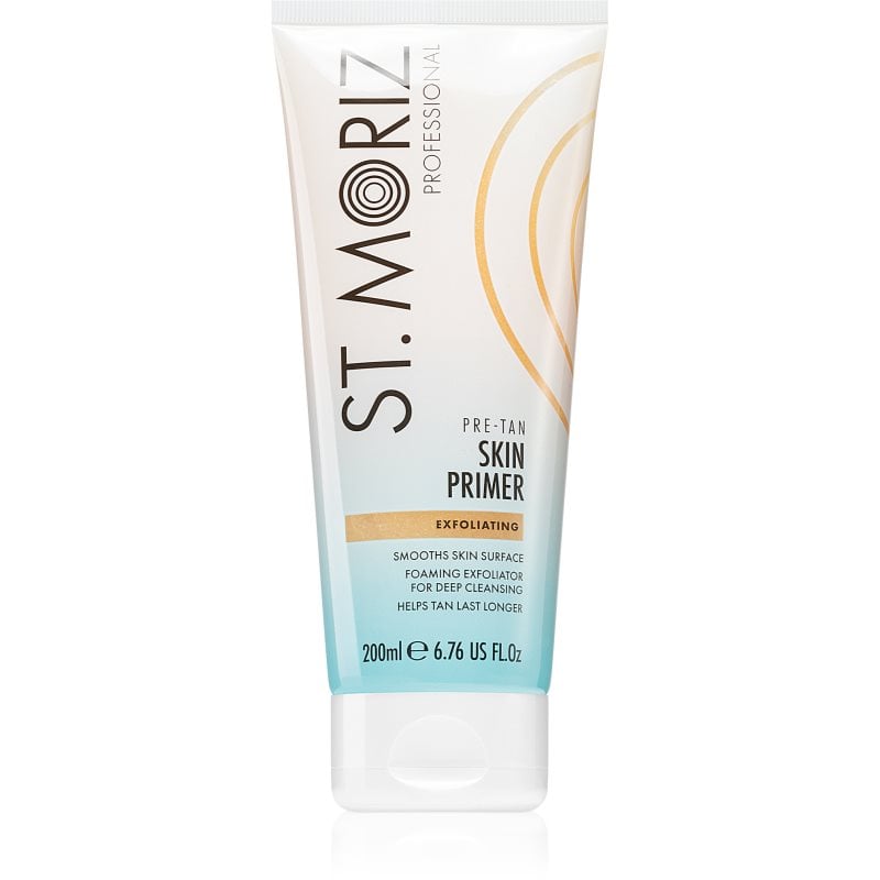 St. Moriz Pre-Tan Skin Primer пилинг за душ, преди нанасяне на продукт за тен