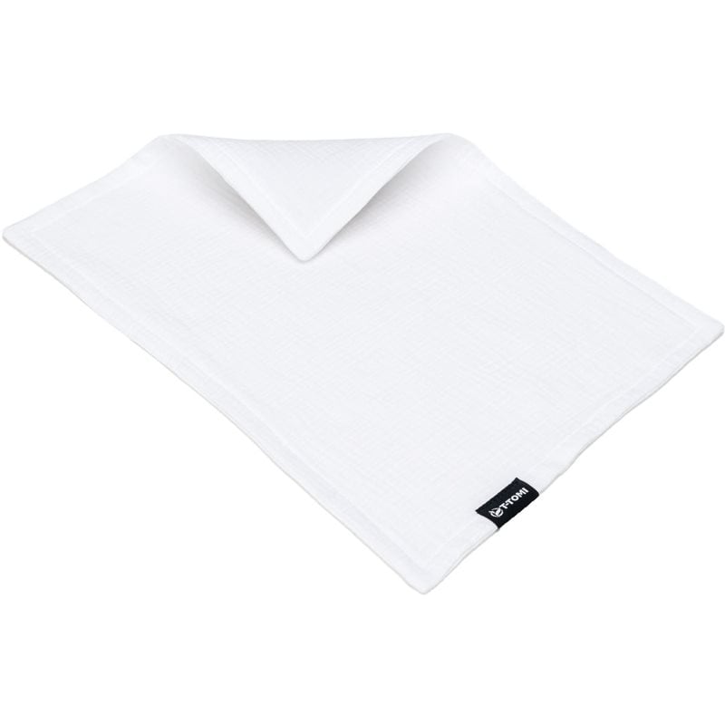 T-TOMI BIO Muslin Diaper Under the Head муселинова пелена за под главата White 30 x 40 cm 1 бр.
