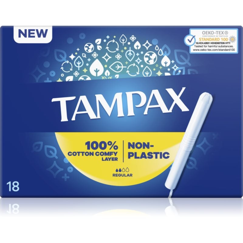 Tampax Regular тампони с апликатор 18 бр.