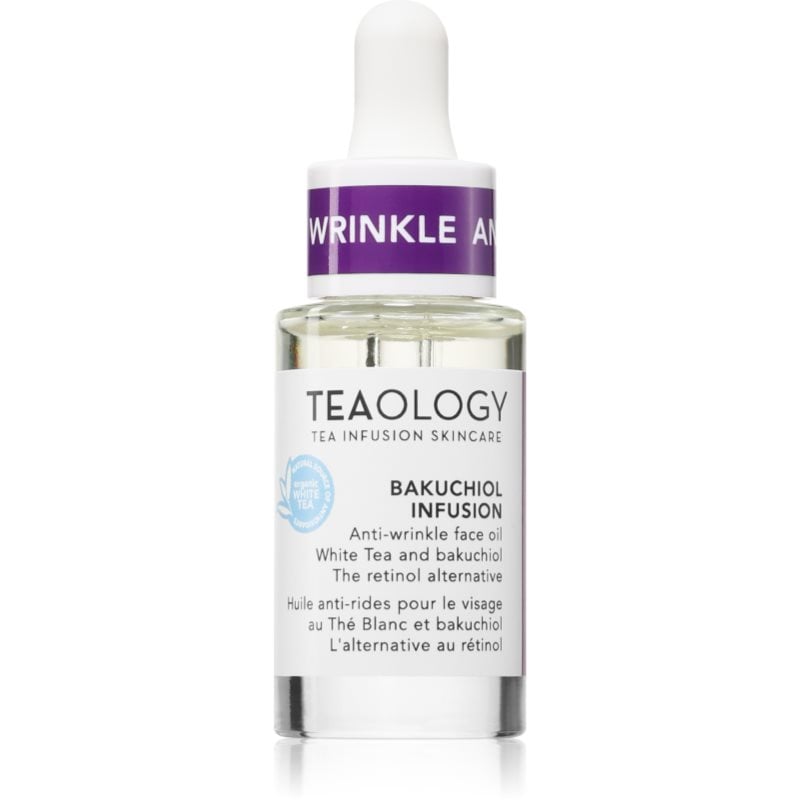 Teaology Bakuchiol Infusion Anti-wrinkle face oil подмладяващ серум за лице