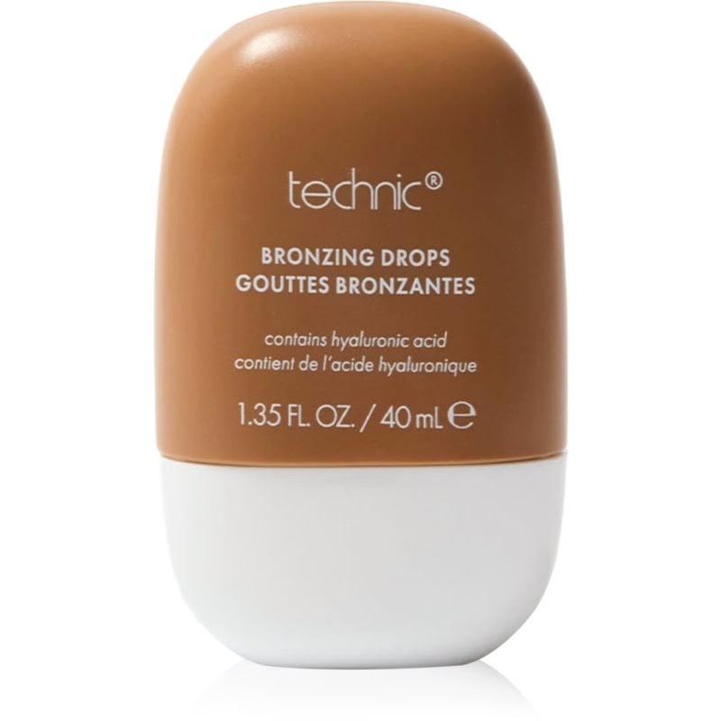 Technic Cosmetics Bronzing Drops течен бронзант цвят Warm Light