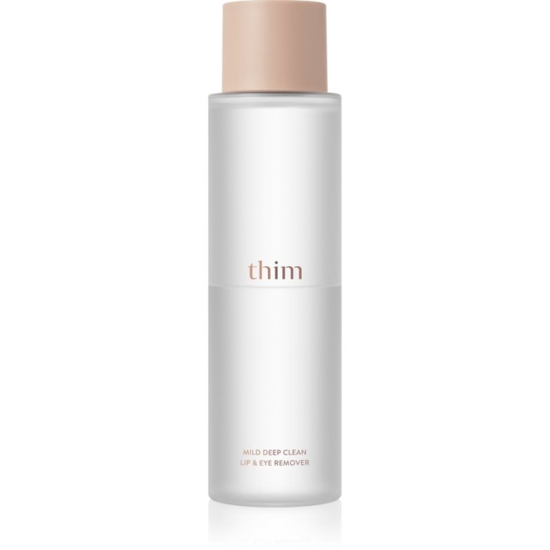 thim Mild Deep Clean Lip & Eye Remover двуфазен продукт за премахване на грим от очите и устните с подхранващ ефект