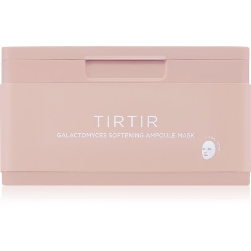 TIRTIR Ampoule Mask Galactomyces озаряваща платнена маска с изглаждащ ефект 30 бр.