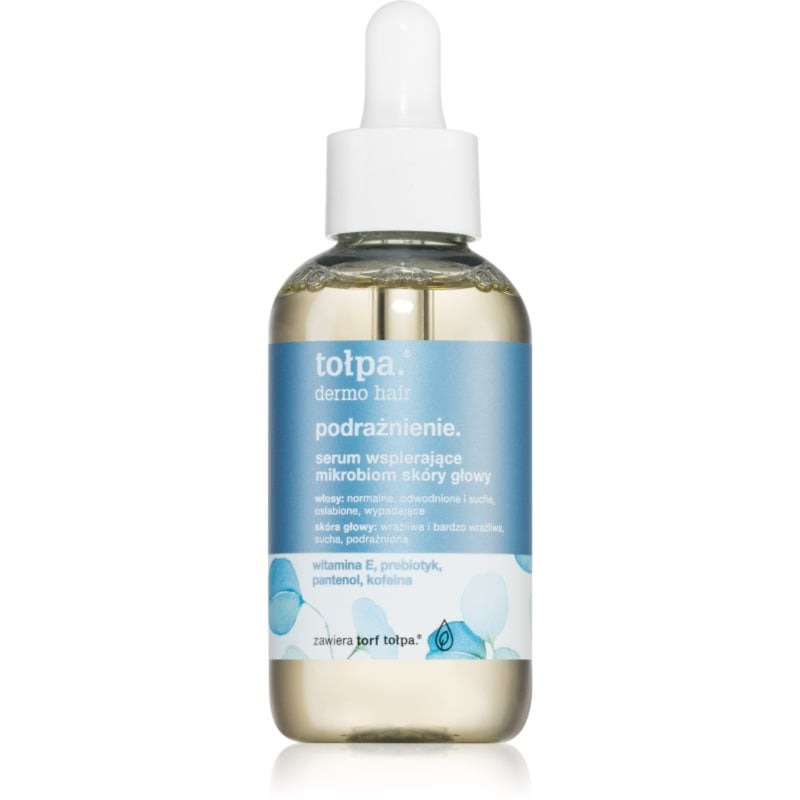 Tołpa Dermo Hair Irritation успокояващ серум за чувствителен и раздразнен скалп