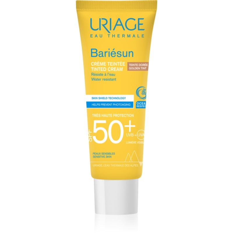 Uriage Bariésun Tinted Cream SPF 50+ защитен тониращ крем за лице SPF 50+