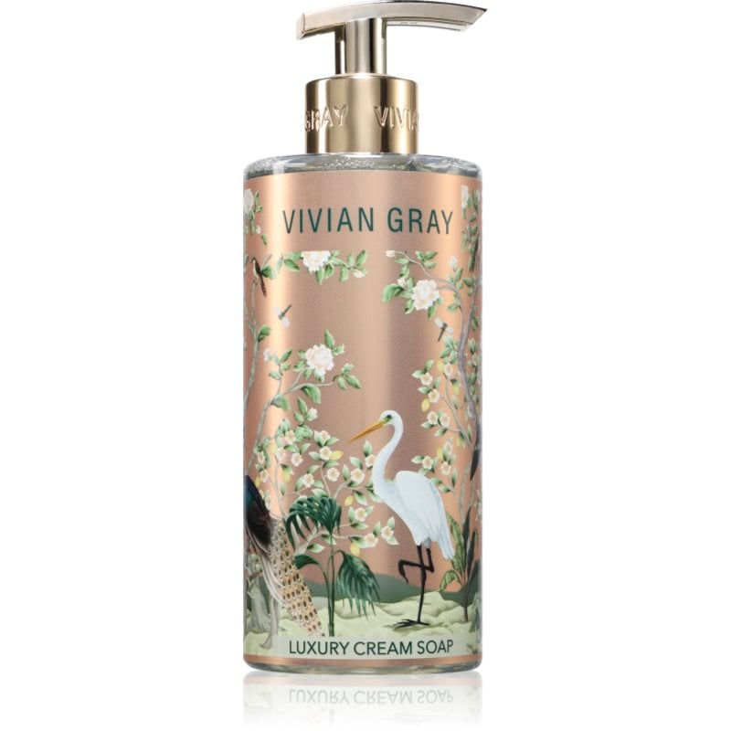 Vivian Gray Birds of Paradise течен сапун с дозатор аромати Vanilla & Sandalwood