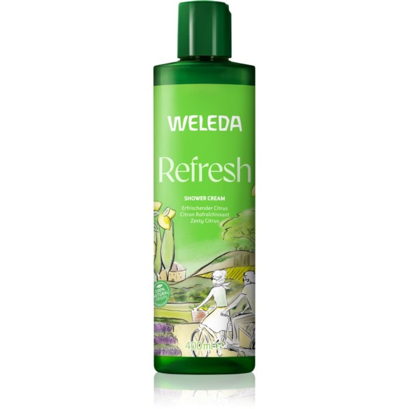 Weleda Refresh душ крем с освежаващ ефект Citrus