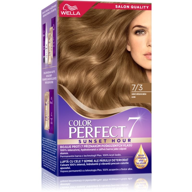 Wella Color Perfect Sunset Hour боя за коса 7/3 Bright Hazelnut Brown 1 бр.
