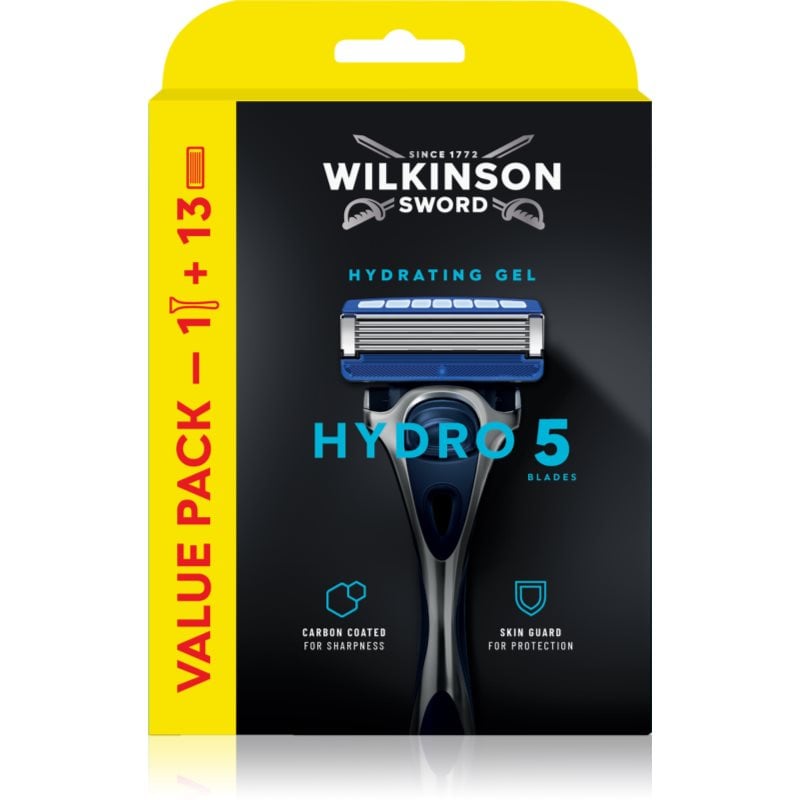 Wilkinson Sword Hydro5 Skin Protection Regular самобръсначка + резервни остриета 13 бр.