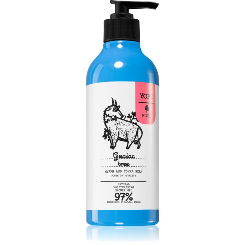 Yope Wood Guaiac Tree хидратиращ душ гел