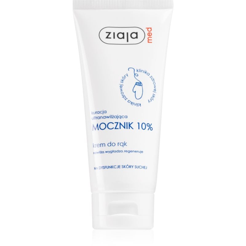 Ziaja Med Ultra-Moisturizing with Urea интензивен регенериращ крем за ръце (10% Urea)