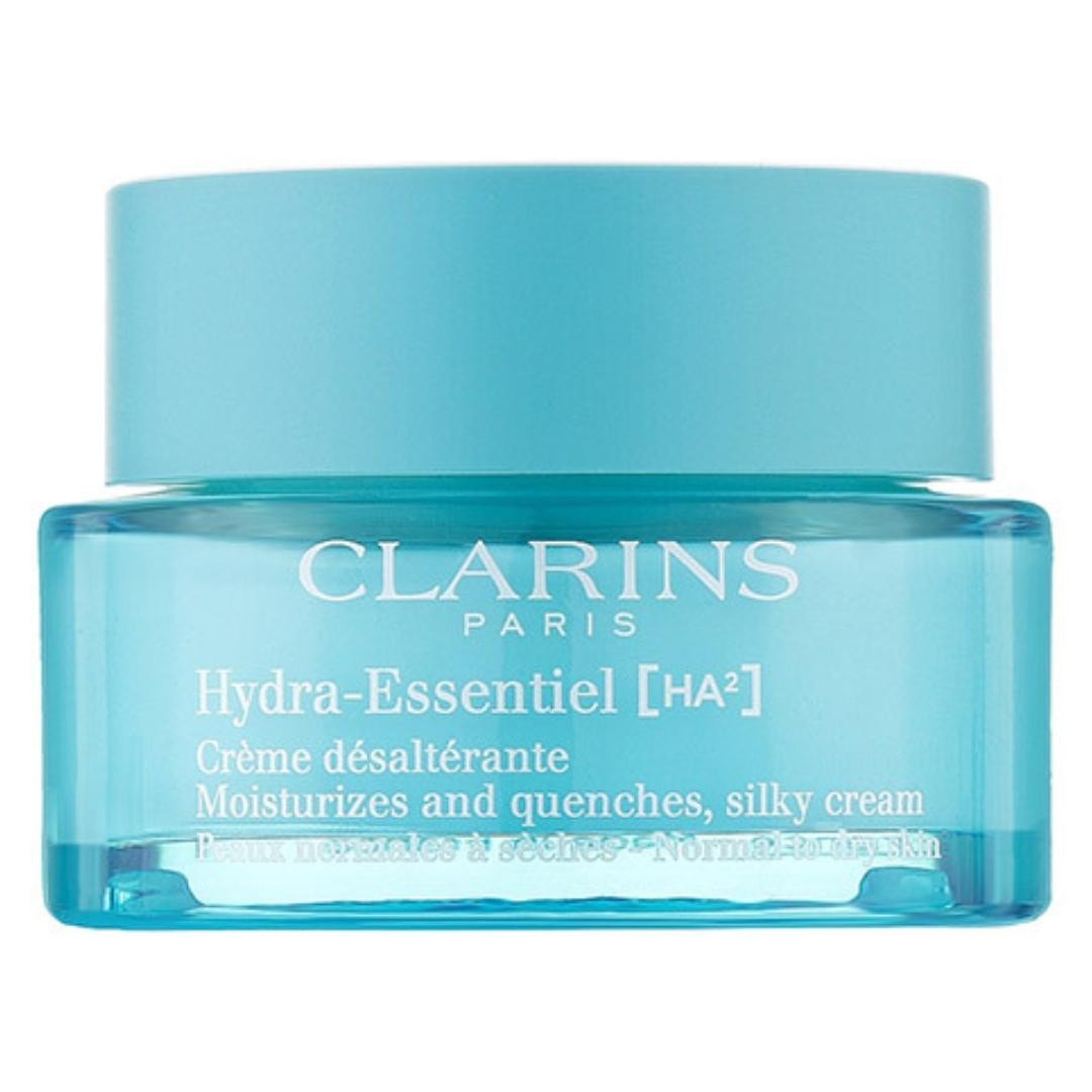 Clarins Clarins Hydra Essentiel [HA²] Silky Day Cream Овлажняващ стягащ невен крем за лице с хиалуронова киселина - Унисекс парфюм 50мл - Сравни цени от 1 магазин с безплатна доставка