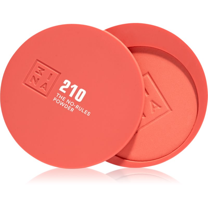 3INA The No-Rules Powder мултифункционален грим за очи, устни и лице цвят 210 - Light coral, matte 8 гр. - Грим - Сравни цени от 1 магазин с безплатна доставка