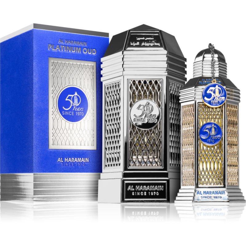 Al Haramain Al Haramain Platinum Oud 50 years унисекс EDP - Унисекс парфюм 100мл - Сравни цени от 1 магазин с безплатна доставка