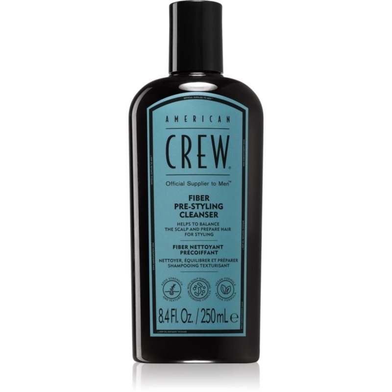 American Crew American Crew Fiber Shampoo регенериращ шампоан за тънка коса без обем за мъже - Мъжки парфюм 250мл - Сравни цени от 1 магазин с безплатна доставка