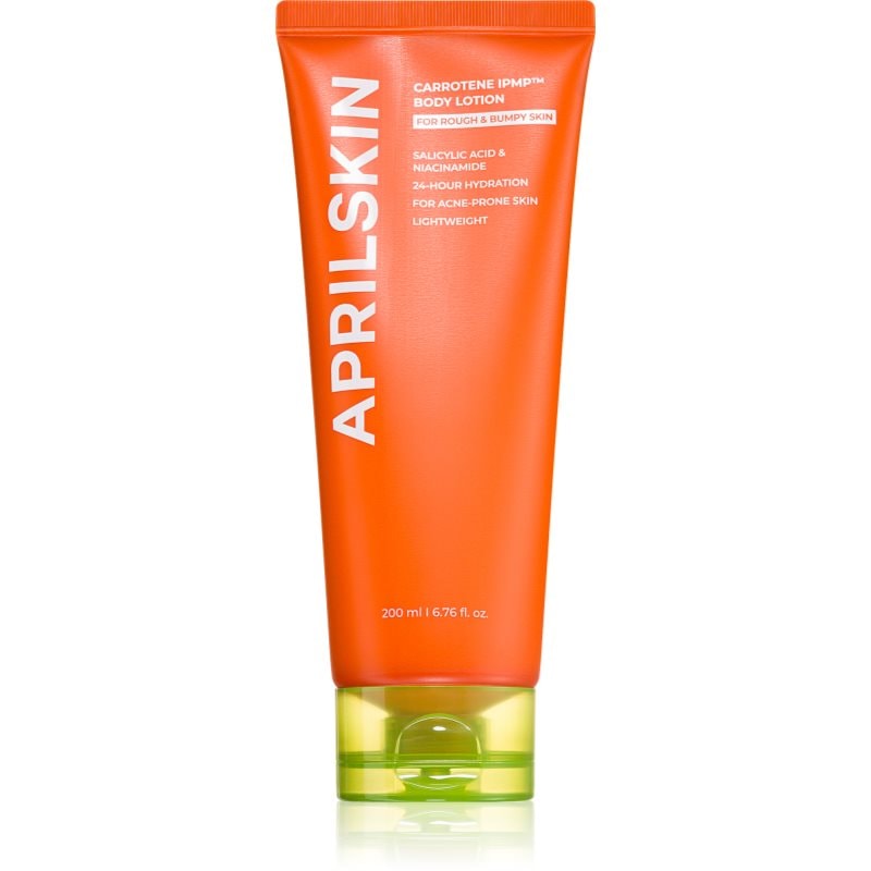 APRILSKIN APRILSKIN Carrotene IPMP Body Lotion успокояващ крем за тяло за освежаване и хидратация - Унисекс парфюм 200мл - Сравни цени от 1 магазин с безплатна доставка