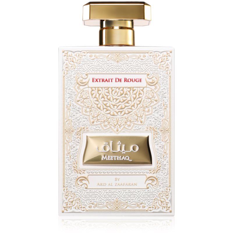 Ard Al Zaafaran Ard Al Zaafaran Meethaq Extrait De Rouge унисекс EDP - Унисекс парфюм 100мл - Сравни цени от 1 магазин с безплатна доставка