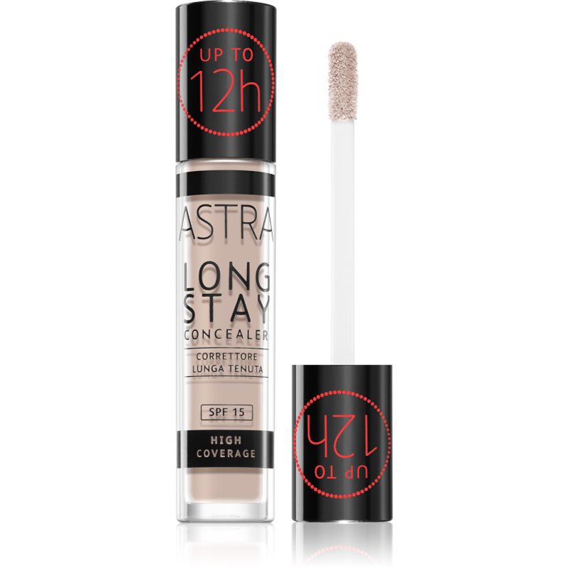 Astra Make-up Long Stay коректор с висока покривност SPF 15 цвят 01W Butter 4, - Грим - Сравни цени от 1 магазин с безплатна доставка
