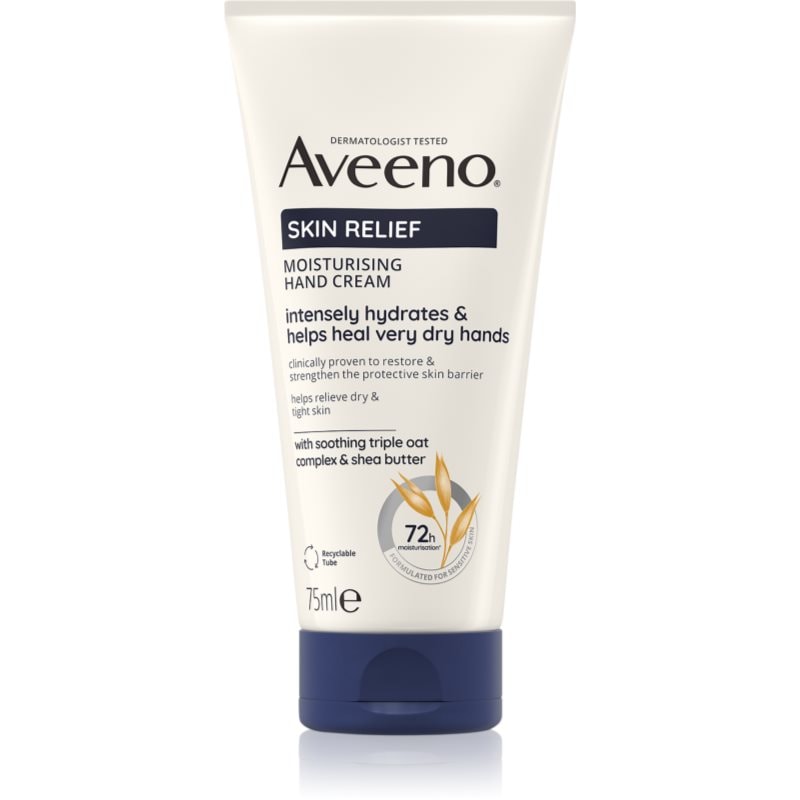 Aveeno Aveeno Skin Relief Hand Cream хидратиращ крем за ръце - Унисекс парфюм 75мл - Сравни цени от 1 магазин с безплатна доставка