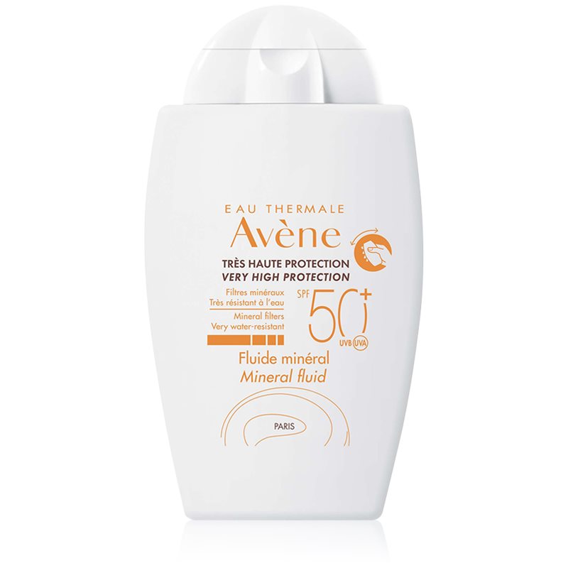 Avène Avène Sun Mineral Fluid защитен флуид без химически филтри SPF 50+ - Унисекс парфюм 40мл - Сравни цени от 1 магазин с безплатна доставка