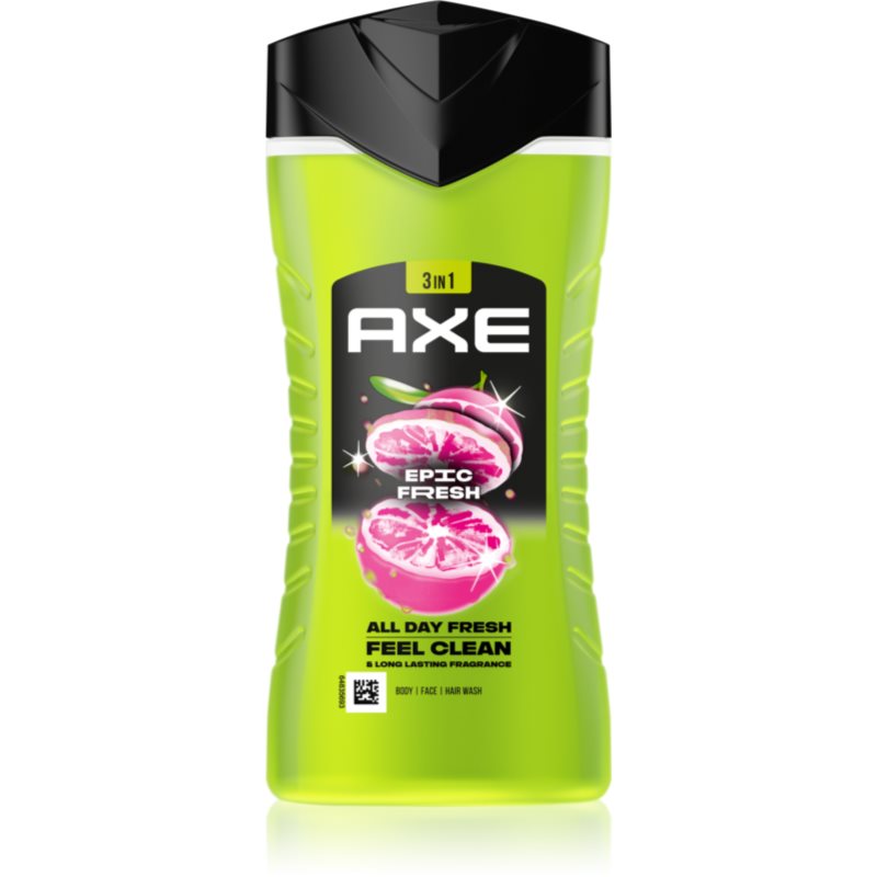 Axe Axe Epic Fresh душ-гел за лице, тяло и коса - Унисекс парфюм 250мл - Сравни цени от 1 магазин с безплатна доставка