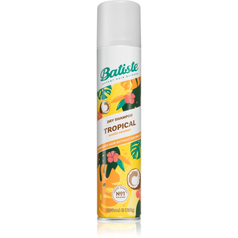 Batiste Batiste Tropical освежаващ сух шампоан - Унисекс парфюм 200мл - Сравни цени от 1 магазин с безплатна доставка