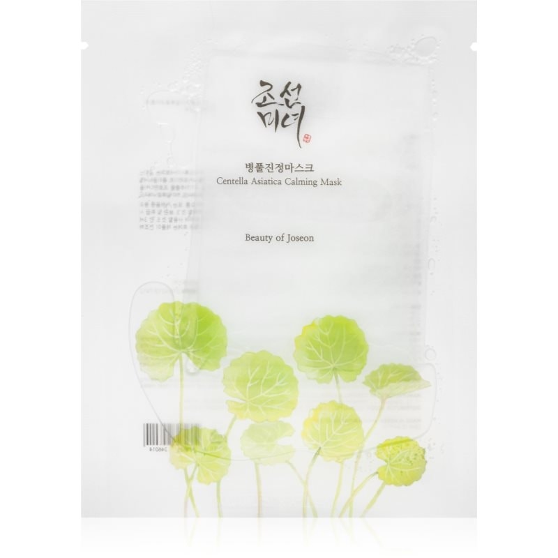 Beauty of Joseon Beauty Of Joseon Centella Asiatica Calming Mask хидратираща платнена маска за успокояване и подсилване на чувствителната кожа - Унисекс парфюм 25мл - Сравни цени от 1 магазин с безплатна доставка
