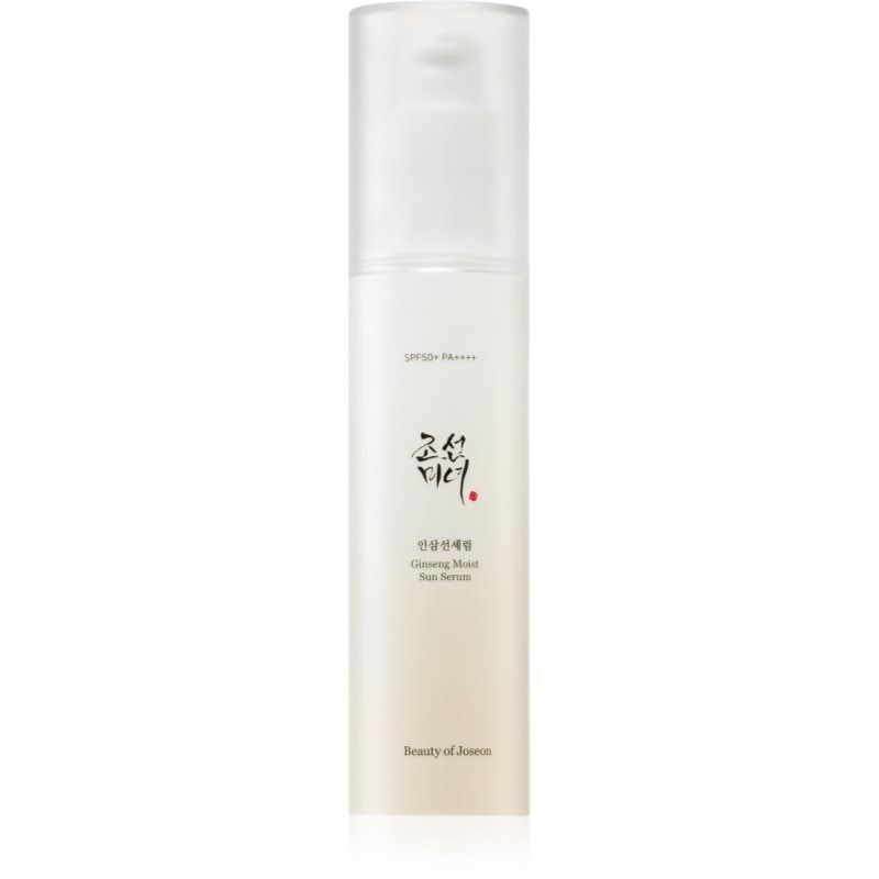 Beauty of Joseon Beauty of Joseon Ginseng Moist Sun Serum възстановяващ и защитен серум SPF 50+ - Унисекс парфюм 50мл - Сравни цени от 1 магазин с безплатна доставка
