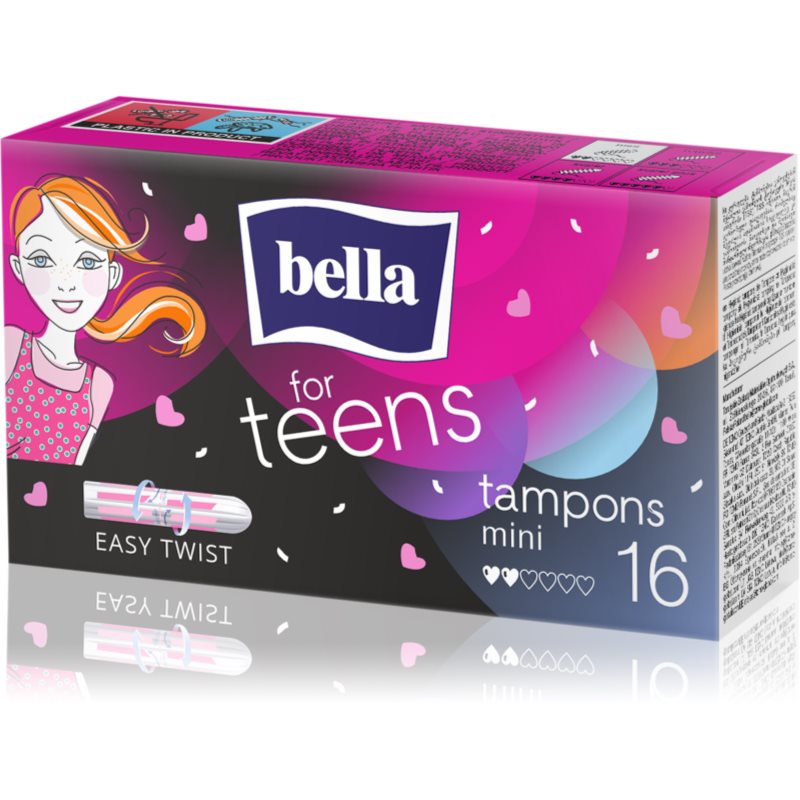 BELLA BELLA For Teens Tampons тампони Mini 16 бр. - Женски парфюм - Сравни цени от 1 магазин с безплатна доставка