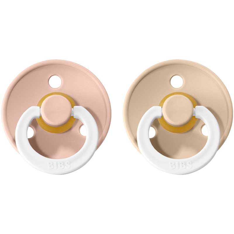 BIBS Colour Natural Rubber Size 2: 6+ months биберон Blush Night / Vanilla Night 2 бр. - Грижа за тяло - Сравни цени от 1 магазин с безплатна доставка