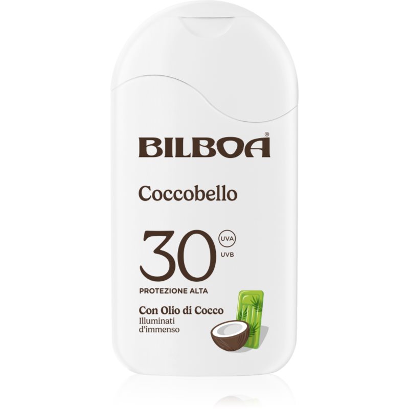 Bilboa Bilboa Coccobello Latte крем за тен с кокосово масло SPF 30 - Унисекс парфюм 200мл - Сравни цени от 1 магазин с безплатна доставка