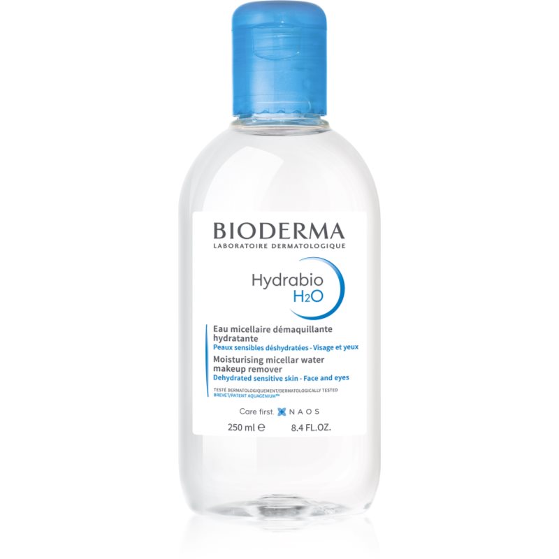 Bioderma Bioderma Hydrabio H2O мицеларна почистваща вода за дехидратирана кожа - Унисекс парфюм 250мл - Сравни цени от 1 магазин с безплатна доставка