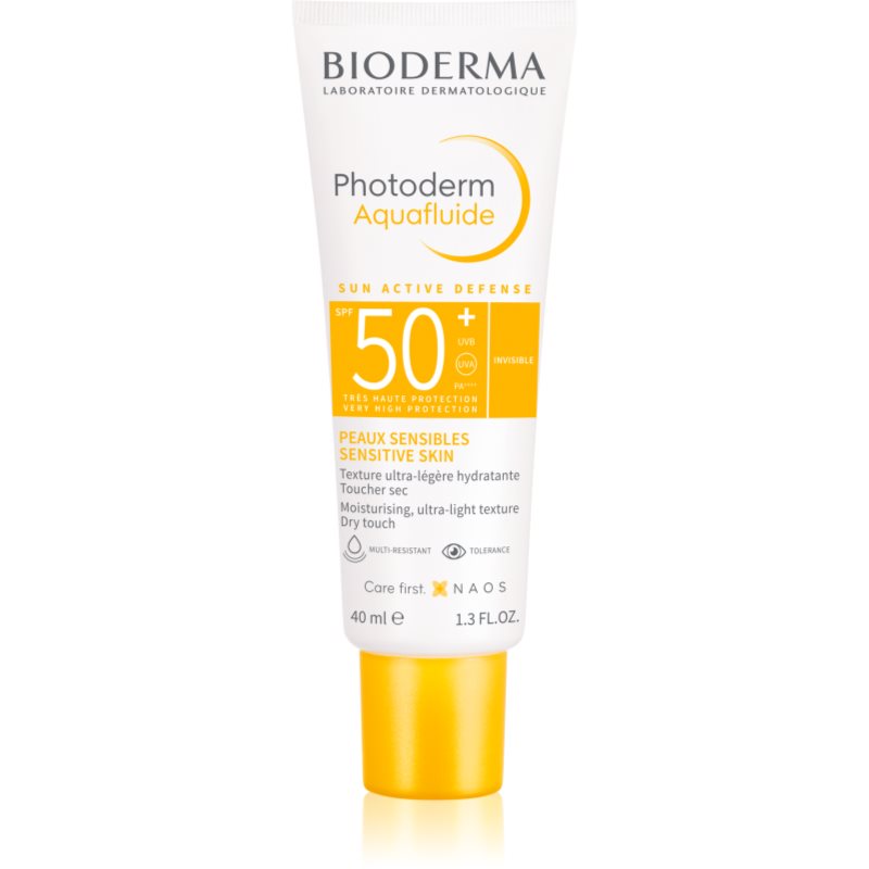 Bioderma Photoderm Aquafluid защитен крем за лице SPF 50+ - Грижа за тяло - Сравни цени от 1 магазин с безплатна доставка