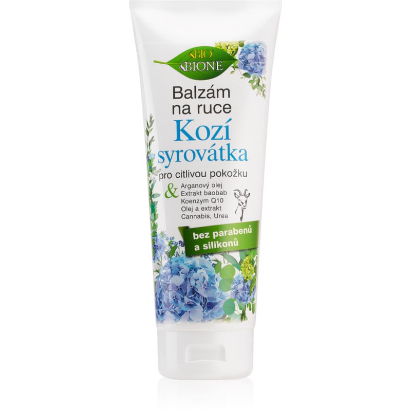 Bione Cosmetics Bione Cosmetics Kozí Syrovátka балсам за ръце за чувствителна кожа - Унисекс парфюм 260мл - Сравни цени от 1 магазин с безплатна доставка