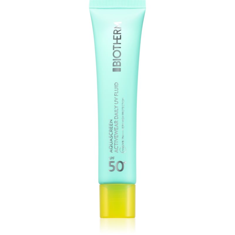 Biotherm Biotherm Aquascreen Activewear Daily UV Fluid SPF 50+ флуид за лице SPF 50+ - Унисекс парфюм 40мл - Сравни цени от 1 магазин с безплатна доставка