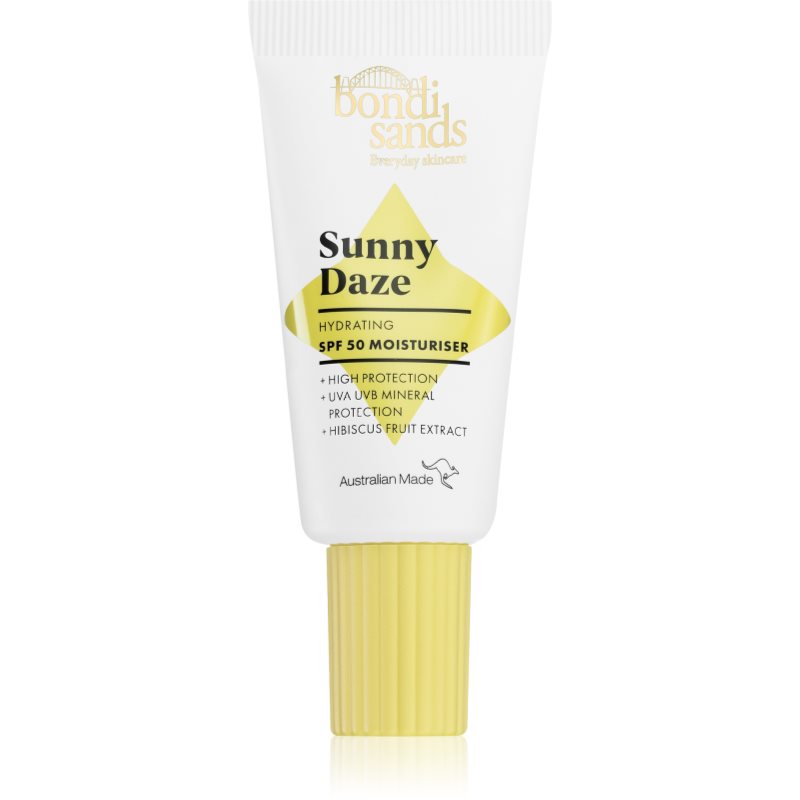 Bondi Sands Bondi Sands Everyday Skincare Sunny Daze SPF 50 Moisturiser хидратиращ защитен крем SPF 50 50 гр. - Унисекс парфюм 50мл - Сравни цени от 1 магазин с безплатна доставка