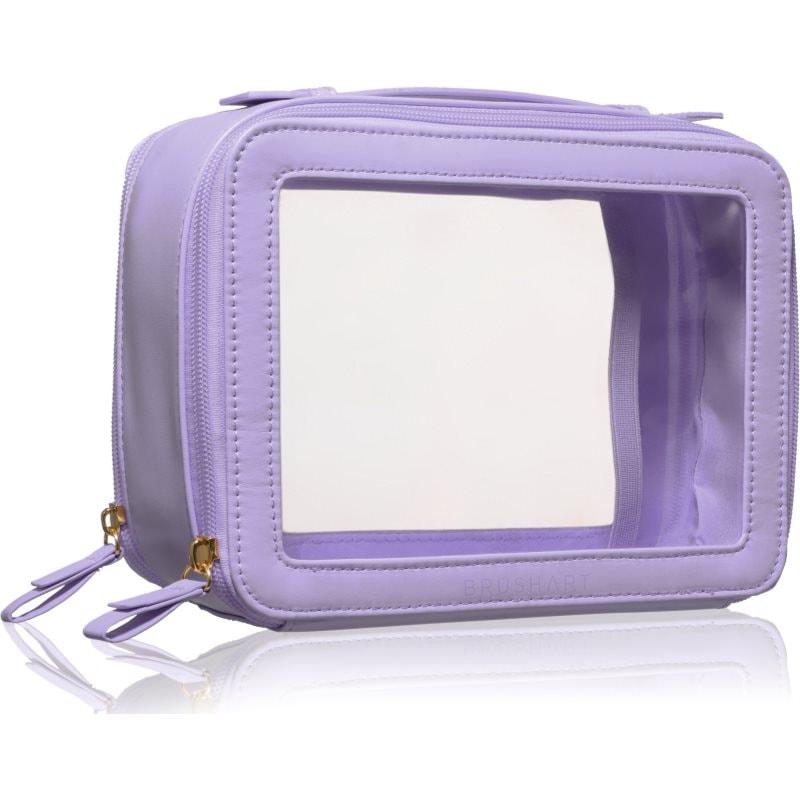 BrushArt Accessories Transparent make-up case козметично куфарче Lilac 1 бр. - Грим - Сравни цени от 1 магазин с безплатна доставка