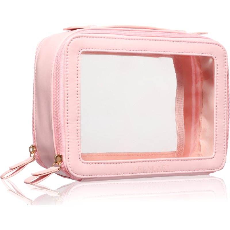 BrushArt Accessories Transparent make-up case козметично куфарче Pink 1 бр. - Грим - Сравни цени от 1 магазин с безплатна доставка