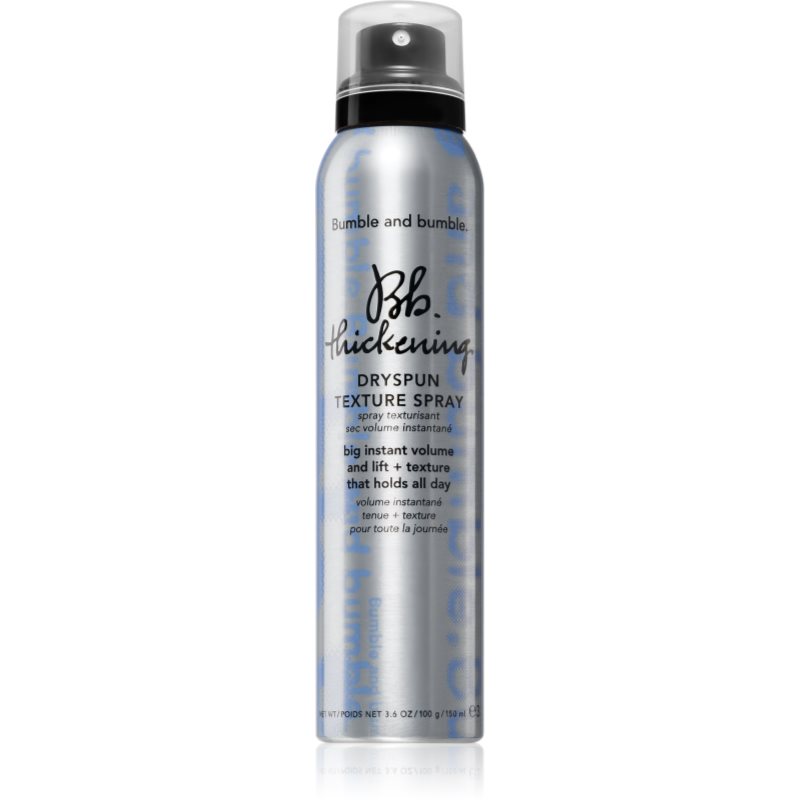 Bumble and Bumble Bumble and bumble Thickening Dryspun Texture Spray спрей за коса за максимален обем - Унисекс парфюм 60мл - Сравни цени от 1 магазин с безплатна доставка