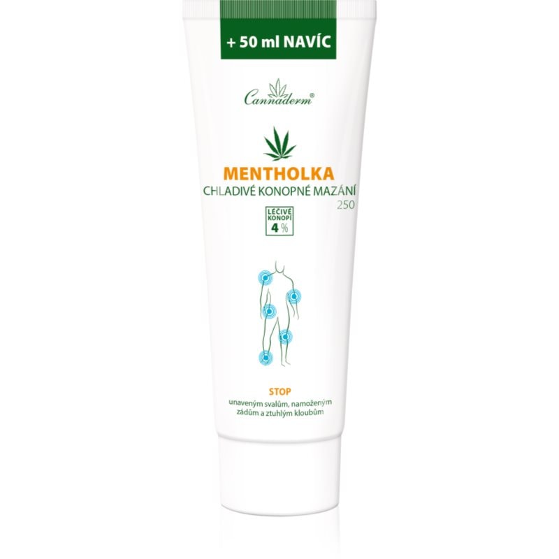 Cannaderm Mentholka hemp lubrication масажен крем с охлаждащ ефект - Грижа за тяло - Сравни цени от 1 магазин с безплатна доставка