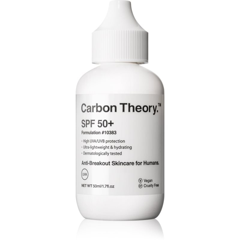 Carbon Theory Carbon Theory SPF 50+ хидратиращ защитен крем SPF 50+ - Унисекс парфюм 50мл - Сравни цени от 1 магазин с безплатна доставка