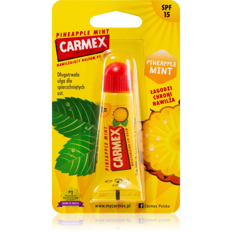 Carmex Pineapple Mint балсам за устни 10 гр. - Грижа за лице - Сравни цени от 1 магазин с безплатна доставка