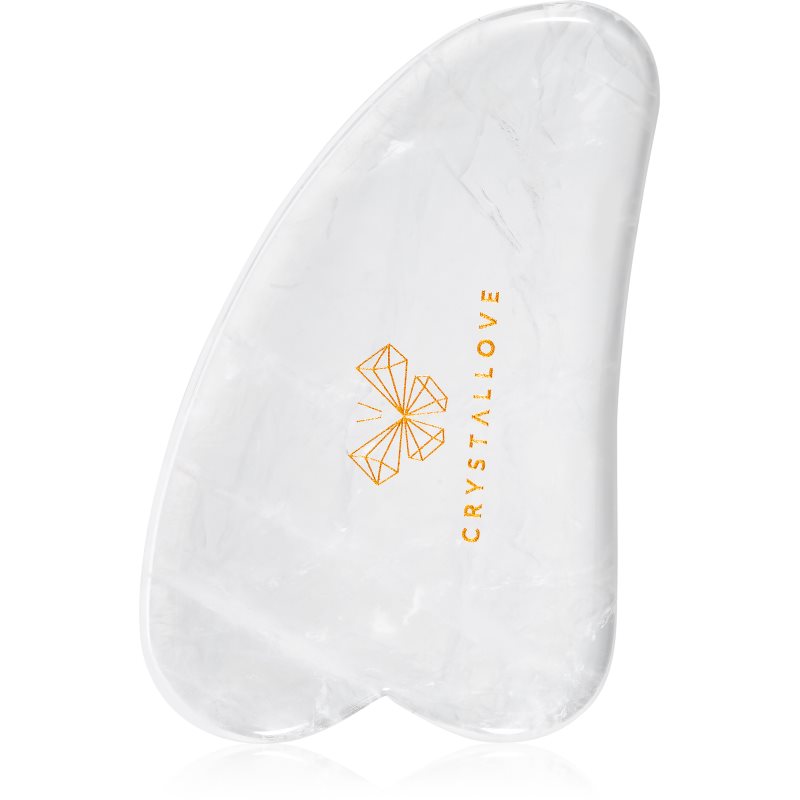 Crystallove Clear Quartz Gua Sha масажно приспособление 1 бр. - Грижа за лице - Сравни цени от 1 магазин с безплатна доставка