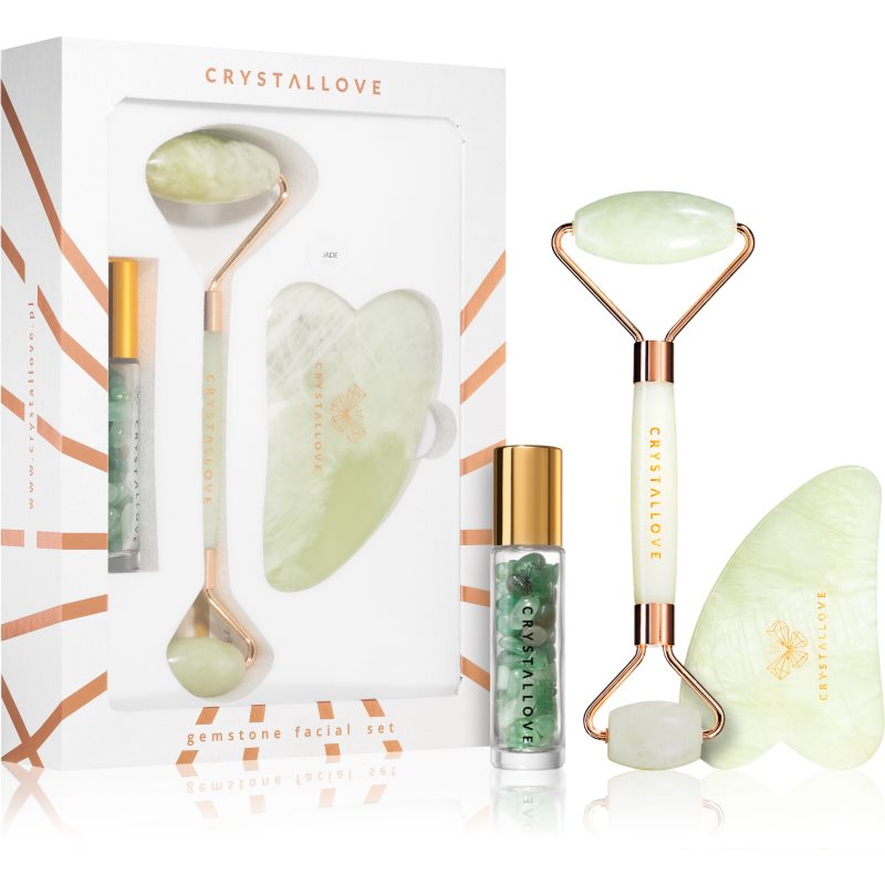 Crystallove Crystallove Jade Beauty Set комплект за грижа за лице Komplekt - Унисекс парфюм  - Сравни цени от 1 магазин с безплатна доставка